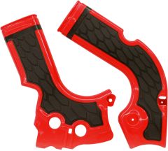 Acerbis X-grip Frame Guard Red/black