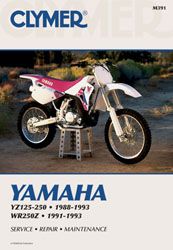 Clymer Repair Manual Yamaha Yz125-250