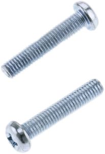 Bolt Pan Head Phillips Screw 5x0.8x25mm 10/pk