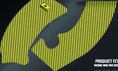 D-cor Frame Grip Guard Decal Yellow