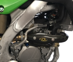 P3 Heat Shield Carbon Stk Pipe Kawasaki