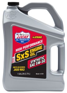 Lucas Sxs Synthetic Engine Oil 5w50 1 Gal