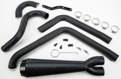 Tbr Comp S 2in1 Exhaust Dyna Black W/cf End Cap