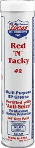 Lucas Red 'n' Tacky #2 Grease 14.5oz Cartridge