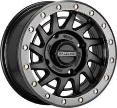 Raceline Squad Bdlk Wheel 15x7 4/137 5+2(+10mm) Blk/gunmetal