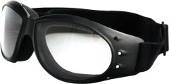 Bobster Cruiser Sunglasses Black W/clear Lens