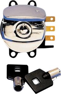 Harddrive Side Hinge Ignition Switch Chrome