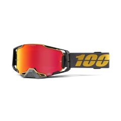 100% Armega Hiper Goggle Falcon 5 Mirror Red Lens