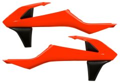 Acerbis Radiator Scoop Fluorescent Orange