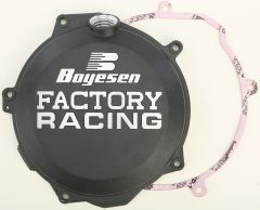 Boyesen Factory Racing Clutch Cover Black