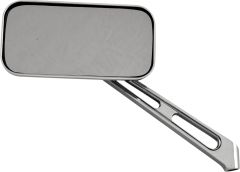 Harddrive Rectangular Mirror Chrome L/r 4.25x2" Each