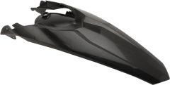 Acerbis Rear Fender W/taillight Tab Black