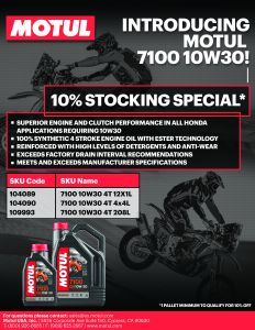 Motul 7100 4t 10w30 1-l 12/case