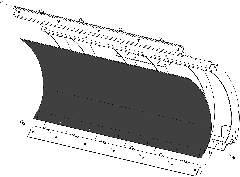 Kfi Poly Blade Replacement 72" Blade Face