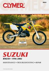 Clymer Repair Manual Suzuki Rm250