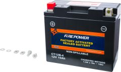 Fire Power Battery Ct12b-4 Sealed Factory Activated