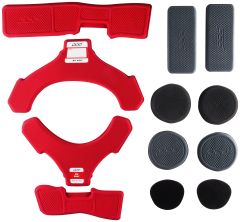 Knee Brace Replacement Mx Pad Set  Red