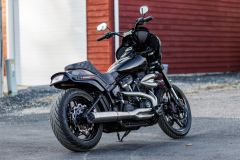 Firebrand Grand Prix 2-1 Black M8 Softail `18-23 W/fwds