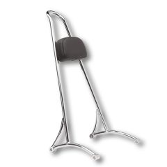 Burly Brand Tall Sissy Bar W/ Pad Chrome Xl 94-03