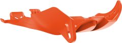 Polisport Fortress Skid Plate W/link Protector Orange