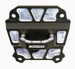 Modquad Rear Differential Plate W/hook Black Polaris