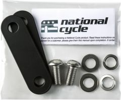 National Cycle Footrest Mount/pr Black 76mm Comfort Bar Gl1800