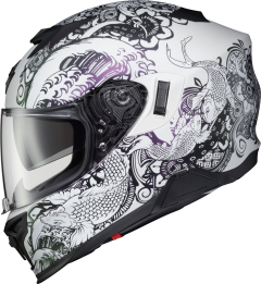 Scorpion Exo Exo-t520 Helmet Nama-sushi White/chameleon Md