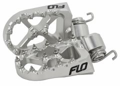 Flo Motorsports Flo Footpeg Low Silver 12mm Down Husqvarna/ktm/gas