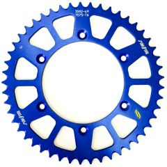 Sunstar Rear Sprocket Aluminum 49t-520 Blu Hon/yamaha