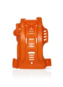 Acerbis Skid Plate Orange/white