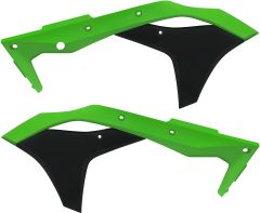 Acerbis Radiator Shrouds Green/black