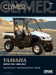 Clymer Repair Manual Yamaha Rhino 700 '08-12