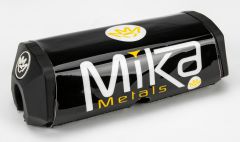 Mika Metals 1 1/8" Raw Series Bar Pad Black