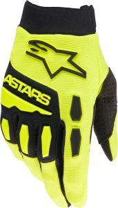 Alpinestars Full Bore Gloves Yellow Fluo/black Md