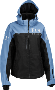 Fly Racing Women's Carbon Jacket Black/blue 2x