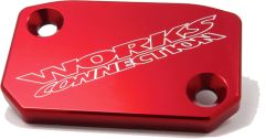 Works Front Brake Cover (red)