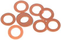 James Gaskets Gasket Washer Fork Leg Dyna 6/pk