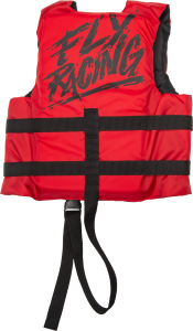 Fly Racing Child Flotation Vest Red/black