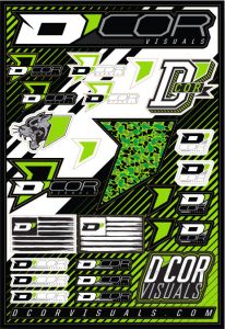 D-cor Logo Decal Sheet 12"x18"