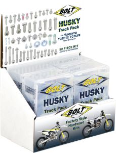 Bolt Pop Display Track Pack Husqvarna 6/pk