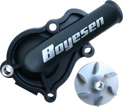 Boyesen Waterpump Cover & Impeller Kit Black