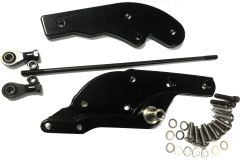 Harddrive Forward Control Extention Kit Black `18-up Softail