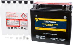 Fire Power Maintenance Free Battery With Acid