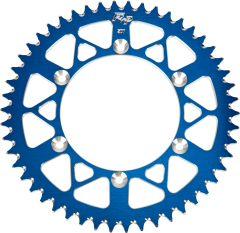 Fire Power Rear Sprocket Aluminum 50t-520 Blu Hon/yamaha