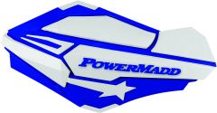 Powermadd Sentinal Handguards (blue/white)