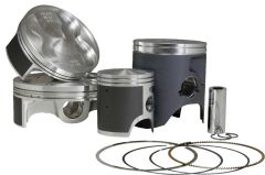 Vertex Piston Kit Cast 47.45/std Honda