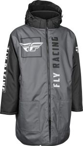 Fly Racing Pit Coat Black/grey