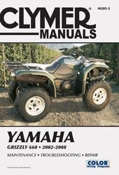 Clymer Repair Manual Yamaha Grizzly 660