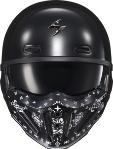 Scorpion Exo Covert X Mask Bandana Gloss Black