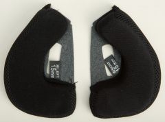 Gmax Cheek Pads 15mm Fits Xs-sm Gm-32